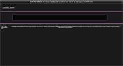 Desktop Screenshot of coelba.com
